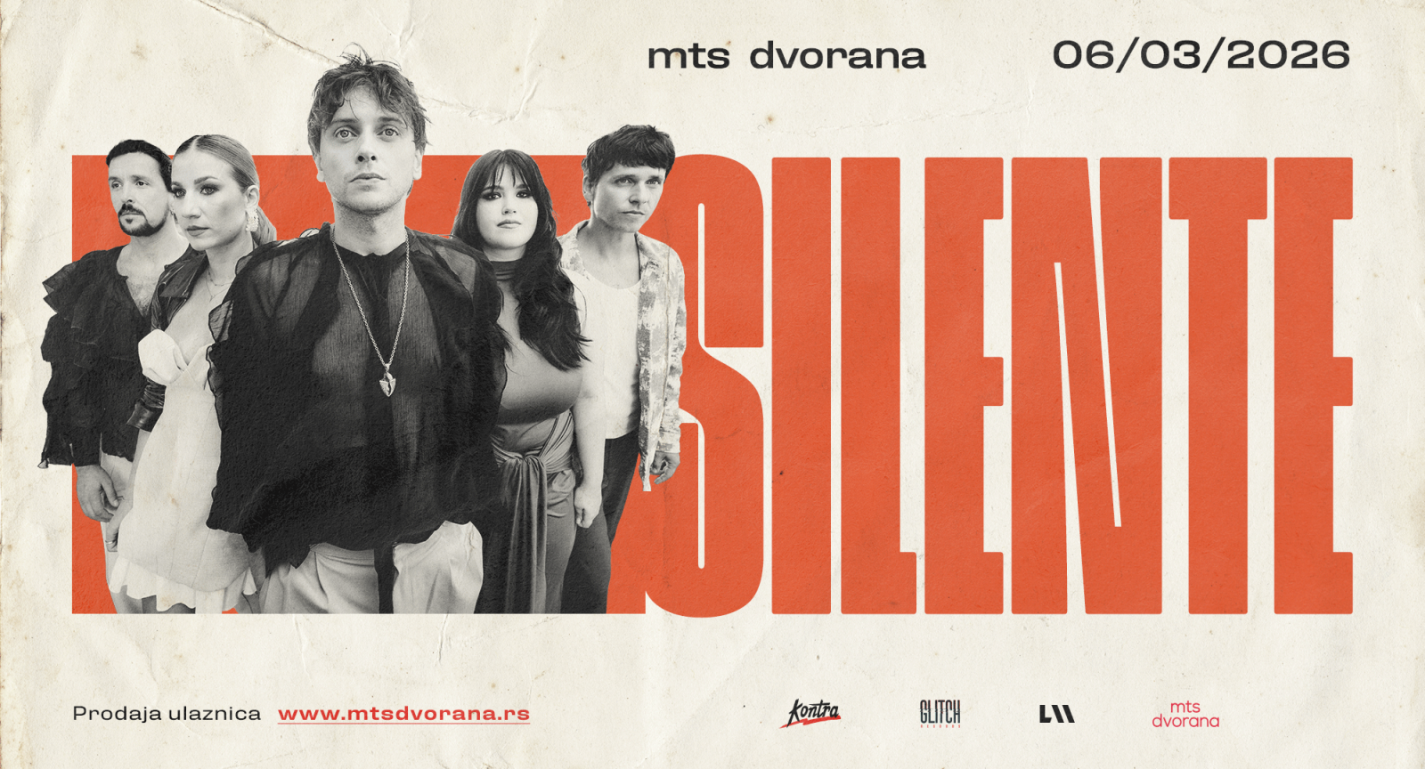 Silente (konačno) imaju veliki koncert u mts dvorani u Beogradu 6. ožujka 2026.