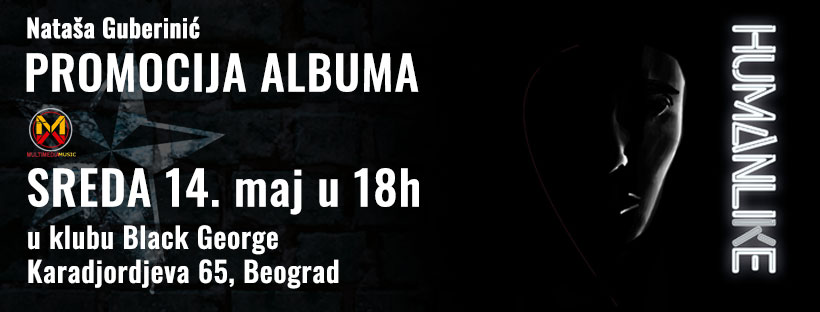 Promocija albuma HUMANLIKE Nataše Guberinić