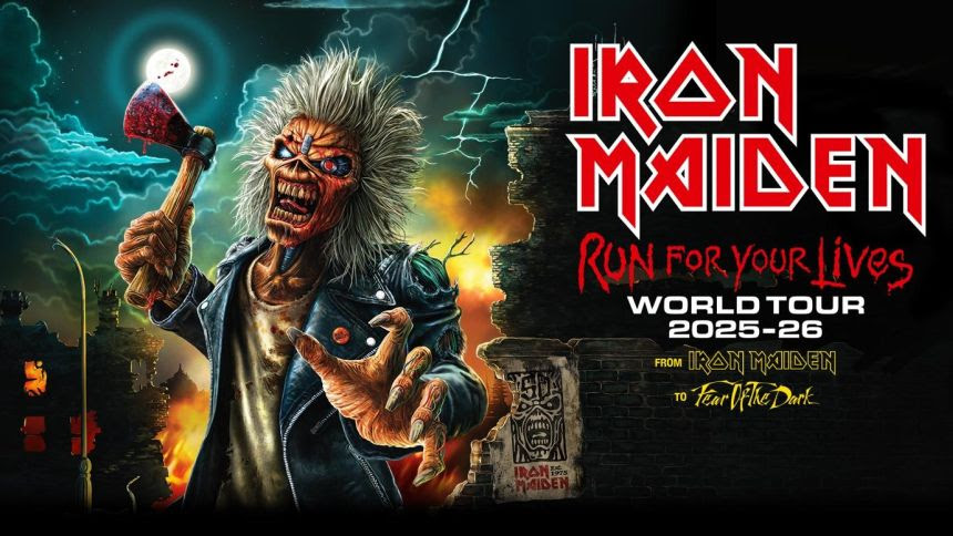 IRON MADEN TOUR - OBILJEŽAVANJE 50 GODINA OD OSNIVANJA BENDA 1975.