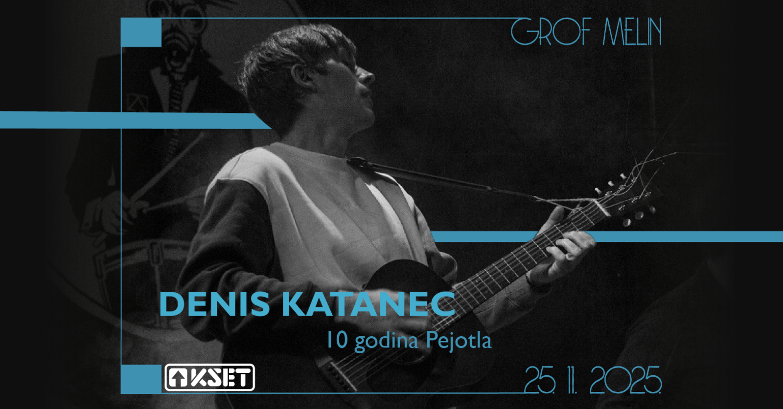 Denis Katanec akustičnim koncertom u Melinu slavi 10 godina albuma „Pejotl“