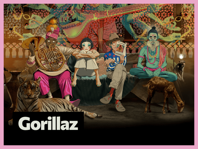 Virtualne ikone Gorillaz donose svoj žanrovski neograničen zvuk i spektakularne vizuale na INmusic festival #18!