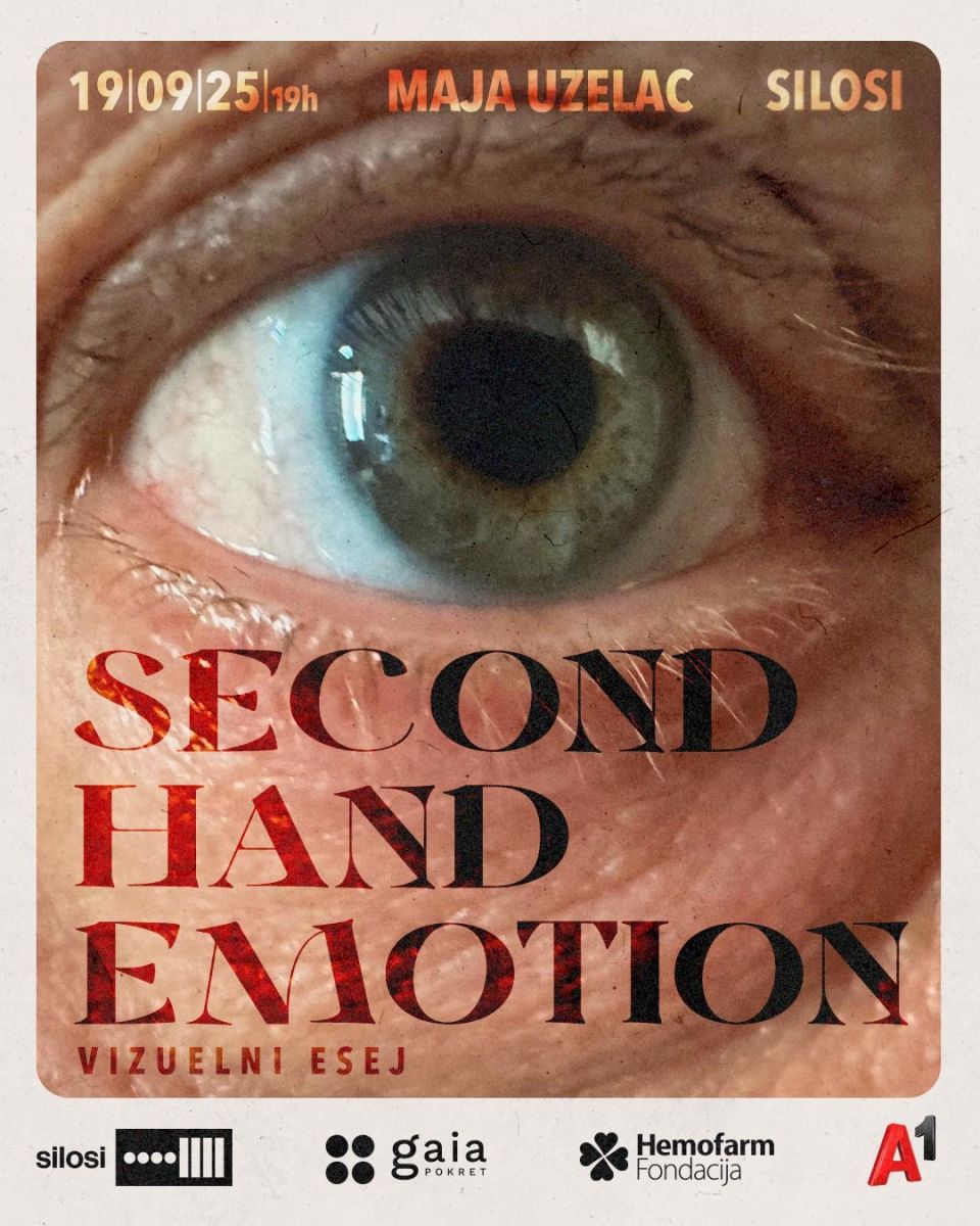 Prva samostalna izložba redateljice Maje Uzelac: Second Hand Emotion (Druga emocija) 